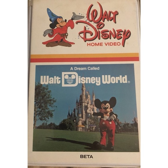 A Dream Called Walt Disney World Betamax - Picture 1 of 3